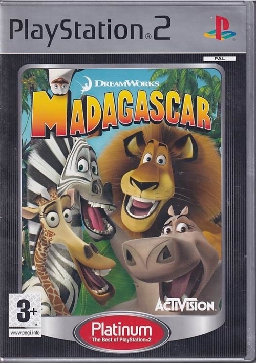 Madagascar - PS2 (B Grade) (Genbrug)